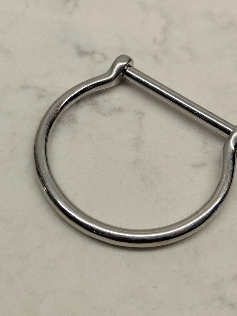 Elegatto Polished Silver Bracelet